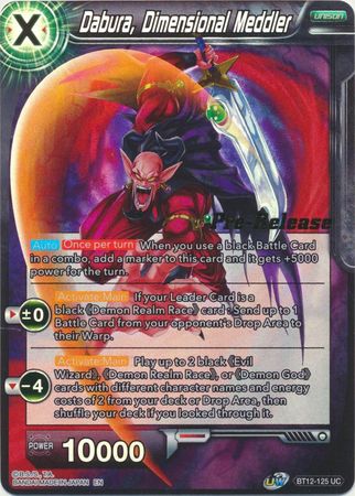 Dabura, Dimensional Meddler (BT12-125) [Vicious Rejuvenation Prerelease Promos] | Mindsight Gaming