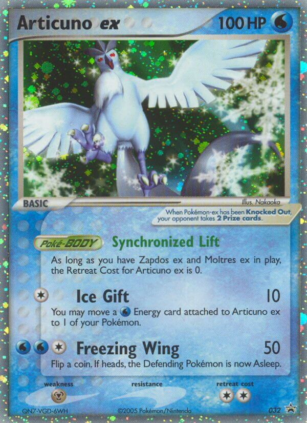 Articuno ex (032) [Nintendo: Black Star Promos] | Mindsight Gaming