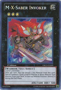 M-X-Saber Invoker [ORCS-EN099] Secret Rare | Mindsight Gaming