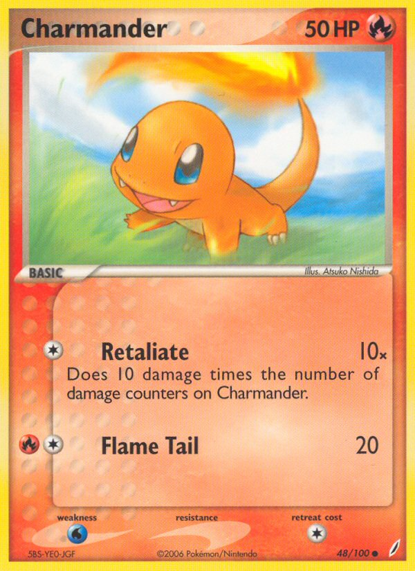 Charmander (48/100) [EX: Crystal Guardians] | Mindsight Gaming