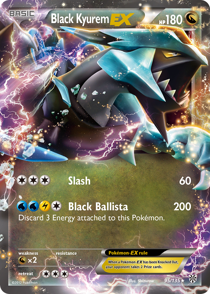 Black Kyurem EX (95/135) [Black & White: Plasma Storm] | Mindsight Gaming