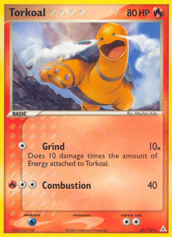 Torkoal (33/110) [EX: Holon Phantoms] | Mindsight Gaming