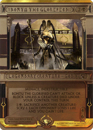 Bontu the Glorified [Amonkhet Invocations] | Mindsight Gaming