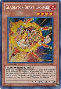 Gladiator Beast Laquari [RYMP-EN096] Secret Rare | Mindsight Gaming