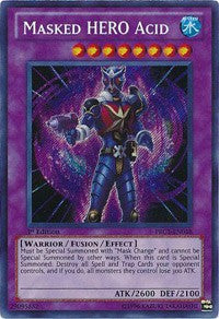 Masked HERO Acid [PRC1-EN018] Secret Rare | Mindsight Gaming