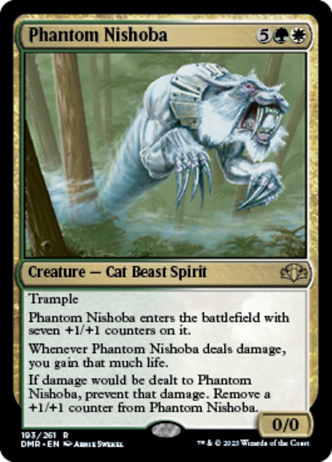 Phantom Nishoba [Dominaria Remastered] | Mindsight Gaming