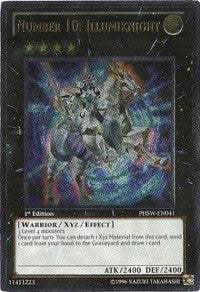 Number 10: Illumiknight (UTR) [PHSW-EN041] Ultimate Rare | Mindsight Gaming