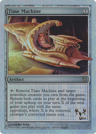 Time Machine (Alternate Foil) [Unhinged] | Mindsight Gaming