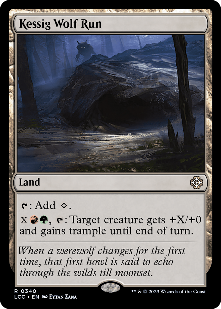 Kessig Wolf Run [The Lost Caverns of Ixalan Commander] | Mindsight Gaming