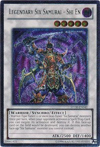 Legendary Six Samurai - Shi En (UTR) [STOR-EN041] Ultimate Rare | Mindsight Gaming