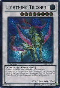 Lightning Tricorn (UTR) [DREV-EN042] Ultimate Rare | Mindsight Gaming