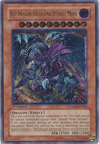 Red Dragon Archfiend/Assault Mode (UTR) [CRMS-EN004] Ultimate Rare | Mindsight Gaming