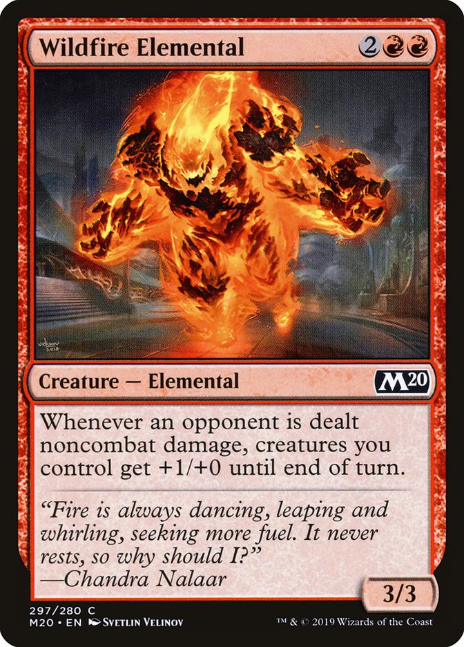 Wildfire Elemental [Core Set 2020] | Mindsight Gaming