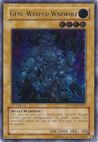 Gene-Warped Warwolf (UTR) [STON-EN001] Ultimate Rare | Mindsight Gaming