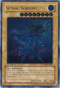 Spiral Serpent (UTR) [STON-EN003] Ultimate Rare | Mindsight Gaming