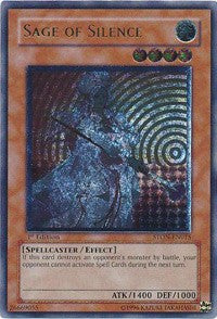 Sage of Silence (UTR) [STON-EN015] Ultimate Rare | Mindsight Gaming