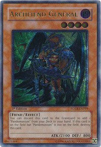 Archfiend General (UTR) [FOTB-EN019] Ultimate Rare | Mindsight Gaming