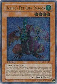 Harpie's Pet Baby Dragon (UTR) [EOJ-EN013] Ultimate Rare | Mindsight Gaming