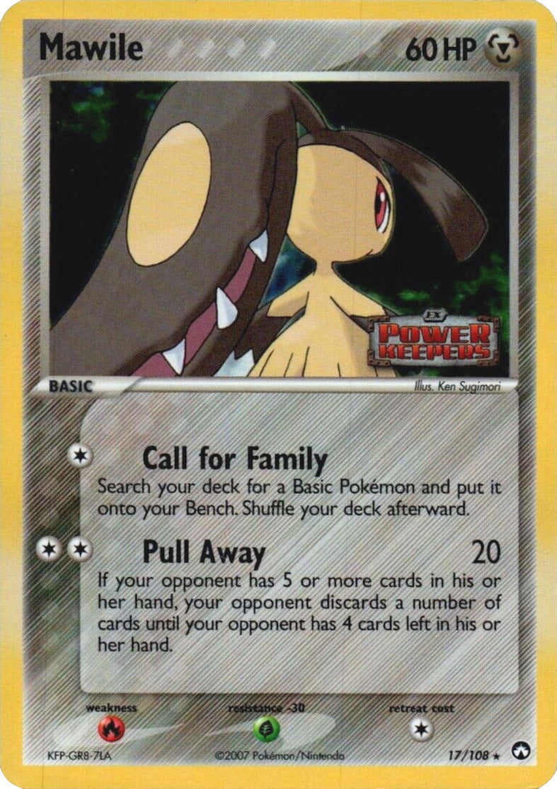 Mawile (17/108) (Stamped) [EX: Power Keepers] | Mindsight Gaming