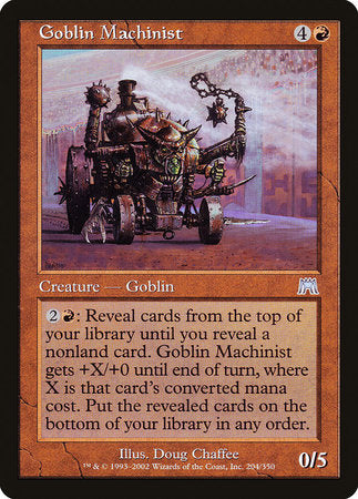 Goblin Machinist [Onslaught] | Mindsight Gaming