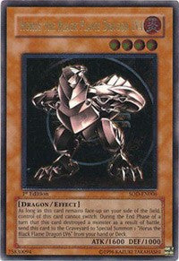 Horus The Black Flame Dragon LV4 (UTR) [SOD-EN006] Ultimate Rare | Mindsight Gaming