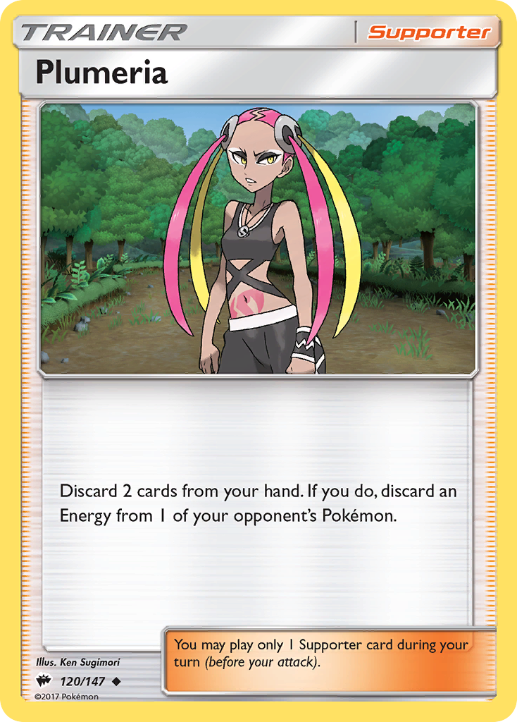 Plumeria (120/147) [Sun & Moon: Burning Shadows] | Mindsight Gaming