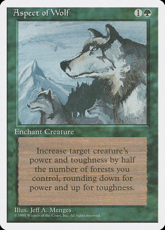 Aspect of Wolf [Fourth Edition] | Mindsight Gaming