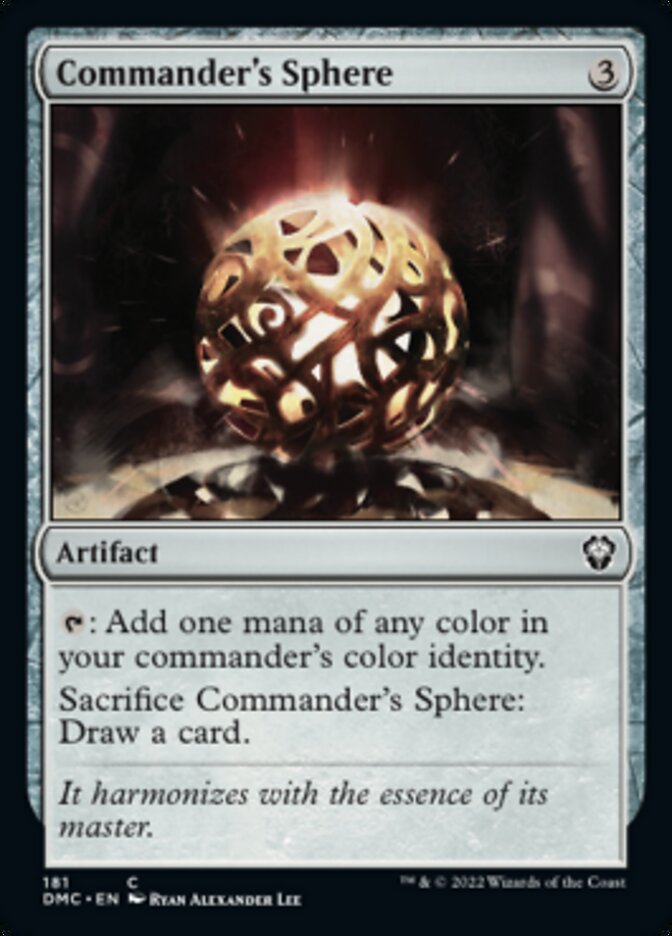 Commander's Sphere [Dominaria United Commander] | Mindsight Gaming