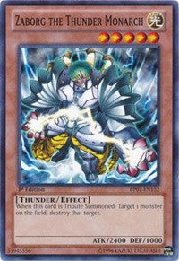 Zaborg the Thunder Monarch [BP01-EN132] Common | Mindsight Gaming