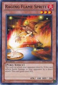 Raging Flame Sprite [BP01-EN136] Common | Mindsight Gaming