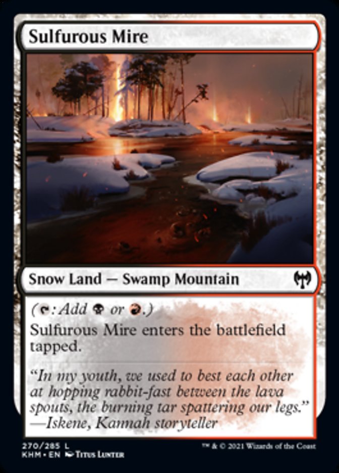 Sulfurous Mire [Kaldheim] | Mindsight Gaming