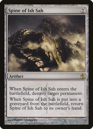 Spine of Ish Sah [Mirrodin Besieged] | Mindsight Gaming