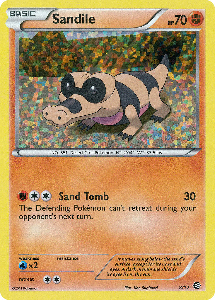 Sandile (8/12) [McDonald's Promos: 2011 Collection] | Mindsight Gaming