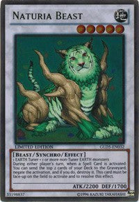 Naturia Beast [GLD5-EN032] Gold Rare | Mindsight Gaming