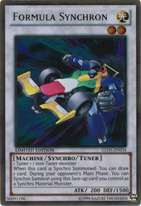 Formula Synchron [GLD5-EN034] Gold Rare | Mindsight Gaming