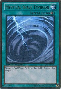 Mystical Space Typhoon [GLD5-EN038] Ghost/Gold Rare | Mindsight Gaming