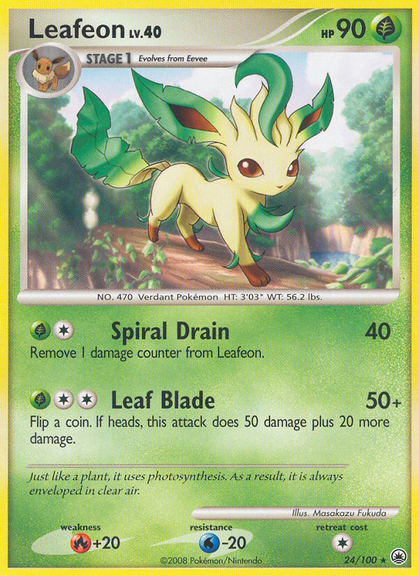 Leafeon (24/100) [Diamond & Pearl: Majestic Dawn] | Mindsight Gaming