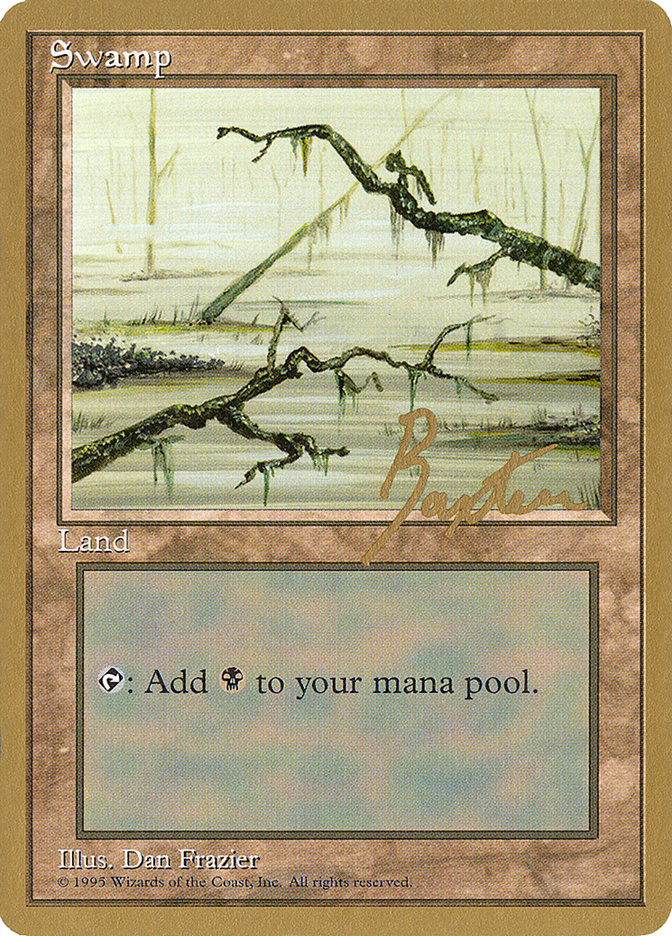 Swamp (gb371) (George Baxter) [Pro Tour Collector Set] | Mindsight Gaming