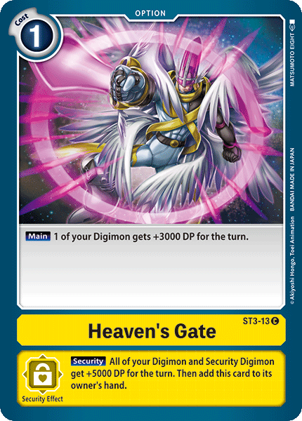 Heaven's Gate [ST3-13] [Starter Deck: Heaven's Yellow] | Mindsight Gaming