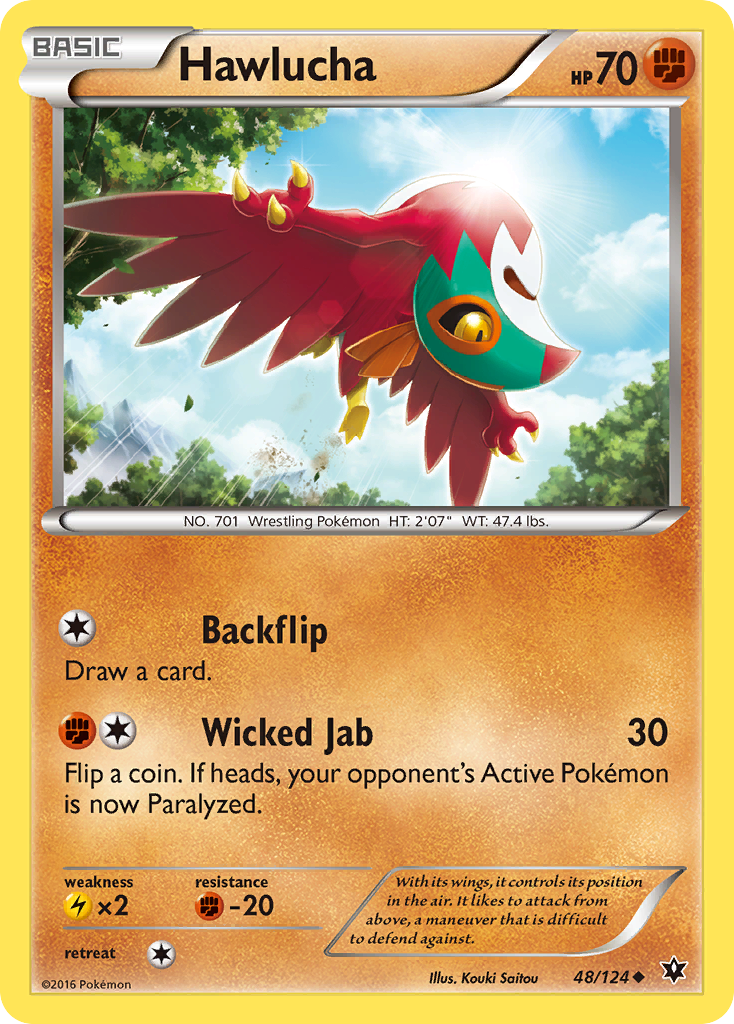 Hawlucha (48/124) [XY: Fates Collide] | Mindsight Gaming