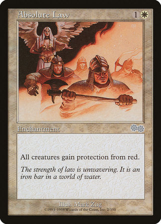 Absolute Law [Urza's Saga] | Mindsight Gaming