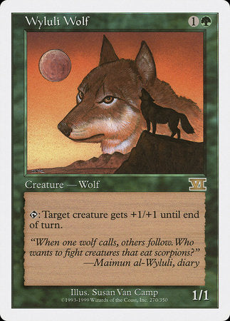 Wyluli Wolf [Classic Sixth Edition] | Mindsight Gaming