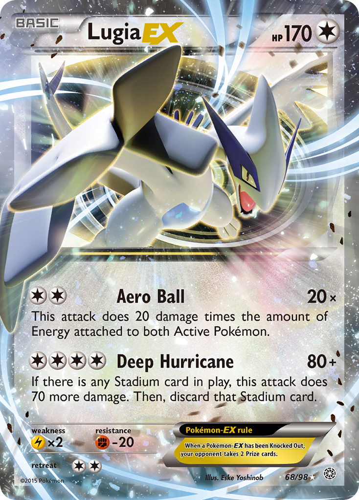 Lugia EX (68/98) [XY: Ancient Origins] | Mindsight Gaming