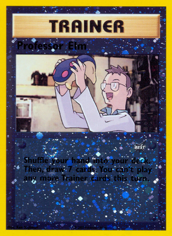 Professor Elm (3) [Best of Promos] | Mindsight Gaming