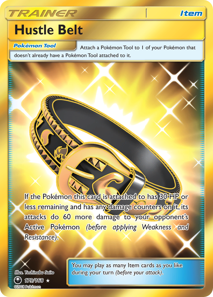 Hustle Belt (179/168) [Sun & Moon: Celestial Storm] | Mindsight Gaming