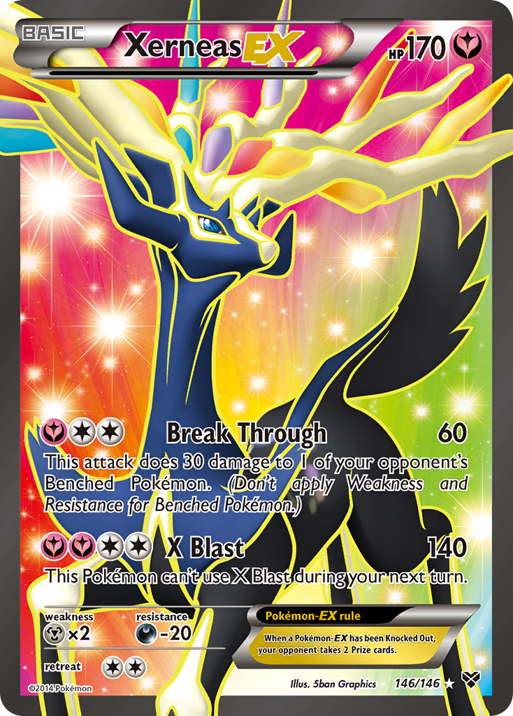 Xerneas EX (146/146) [XY: Base Set] | Mindsight Gaming