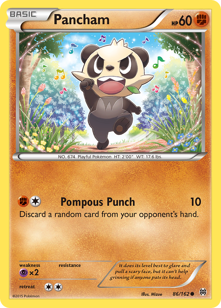 Pancham (86/162) [XY: BREAKthrough] | Mindsight Gaming