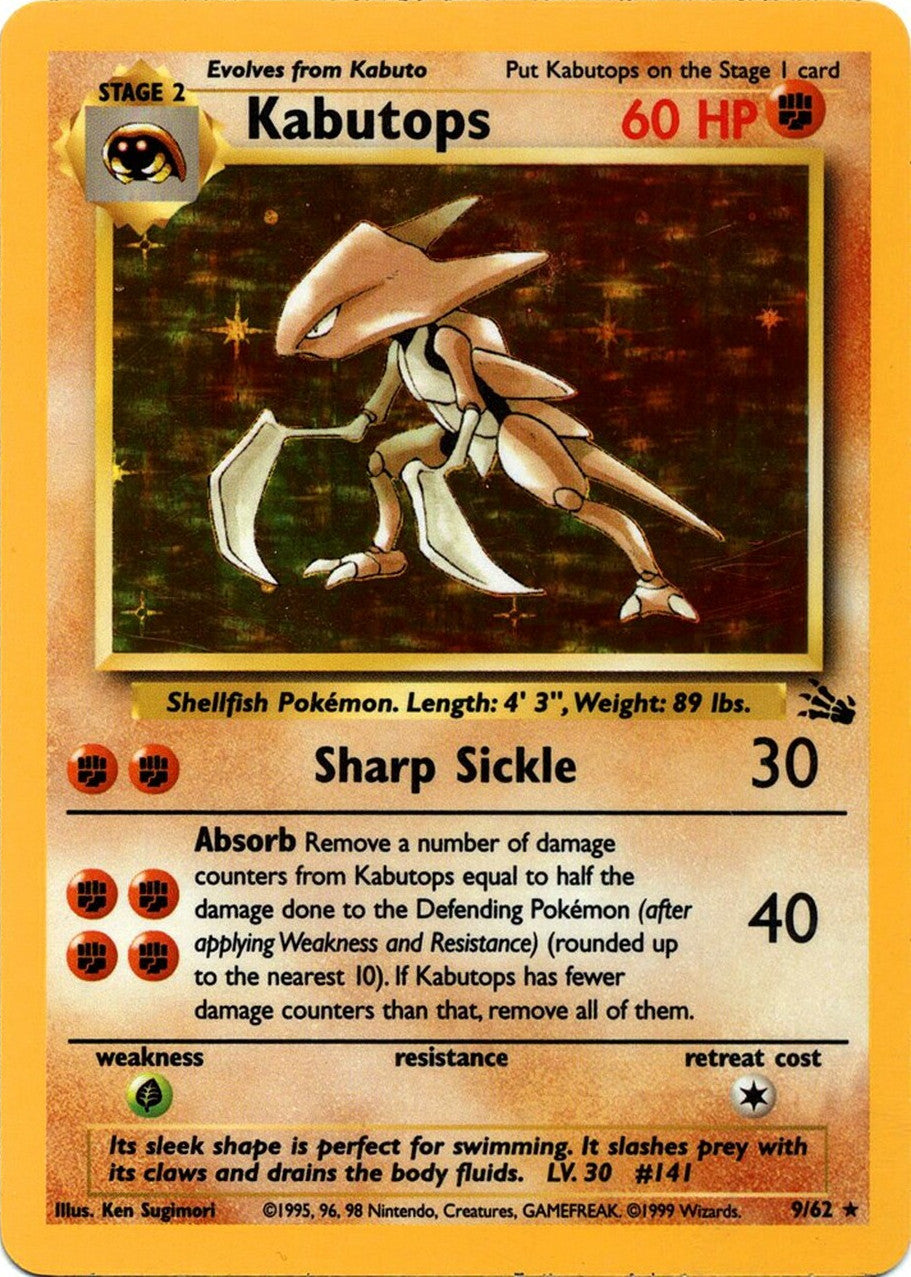 Kabutops (9/62) [Fossil Unlimited] | Mindsight Gaming