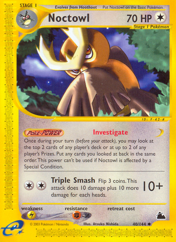 Noctowl (40/144) [Skyridge] | Mindsight Gaming