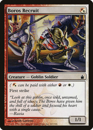 Boros Recruit [Ravnica: City of Guilds] | Mindsight Gaming